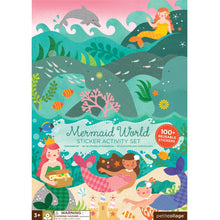 Load image into Gallery viewer, MERMAID WORLD STICKER ACTIVITY SET
