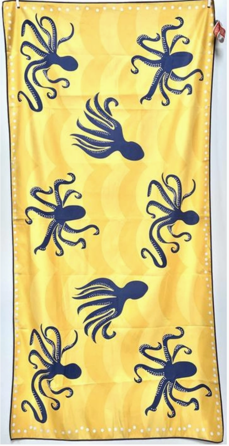 ASST CLUTCH BEACH TOWEL